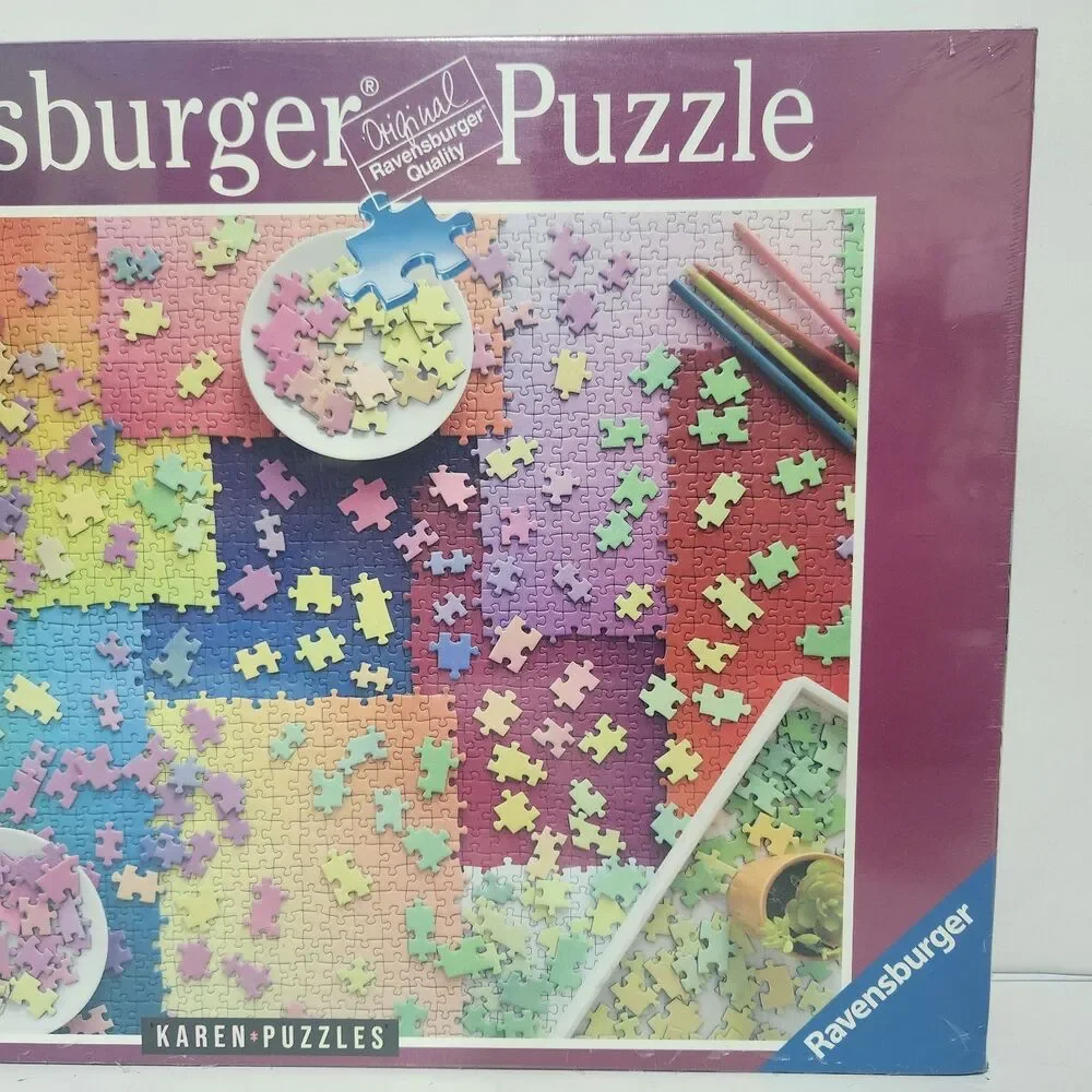 Ravensburger 3000pc Jigsaw Puzzle Karen Puzzles Colorful (Sealed) - 17-471-3
